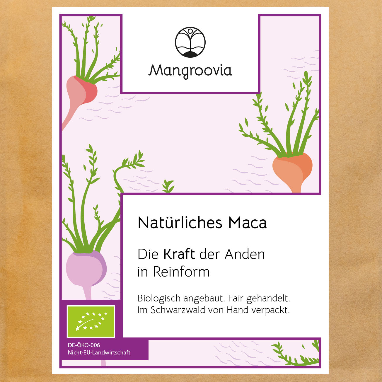 Bio Maca Pulver kaufen bei Mangroovia