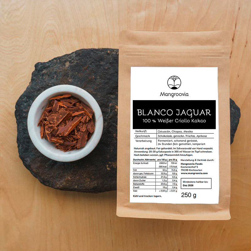 Blanco Jaguar - Weißer Premium Criollo Kakao