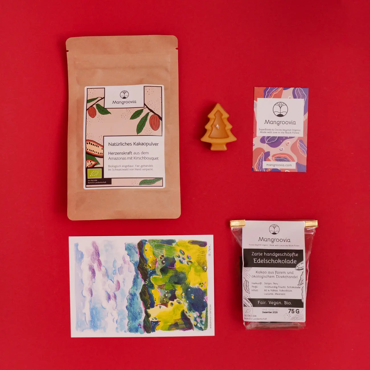 KLEINES WEIHNACHTSGESCHENK-SET - fertig gepackt und bereit zum verschenken