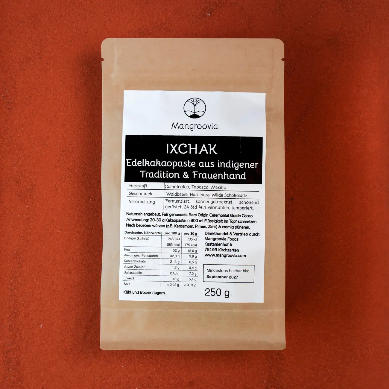Ixchak - Edle Kakaopaste aus indigener Tradition und Frauenhand