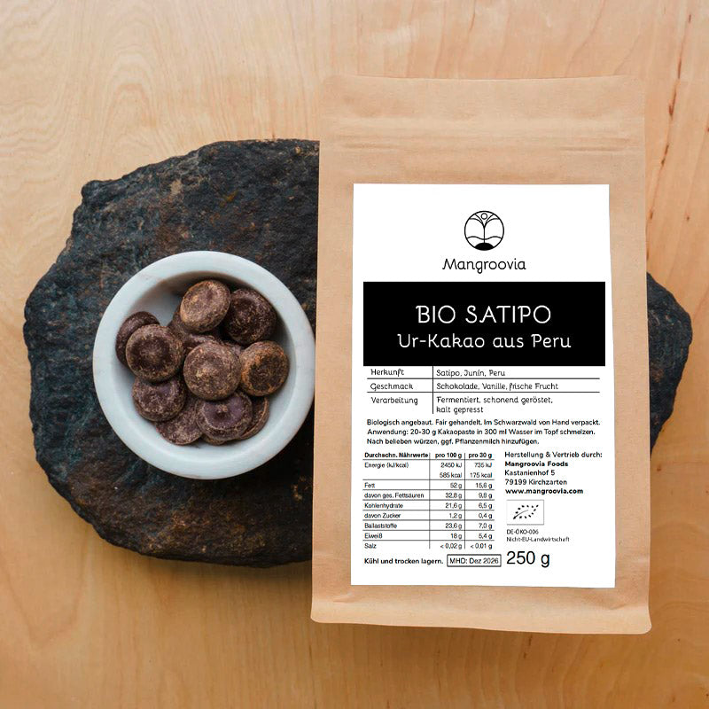 SATIPO BIO Ur-Kakao aus Peru