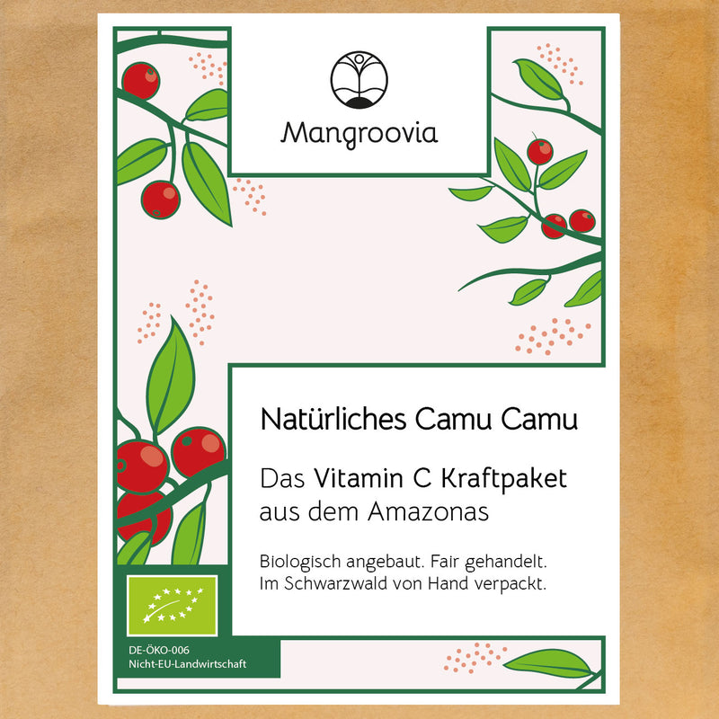 Mangroovia's Camu Camu - die Vitamin C reichste Pflanze der Welt